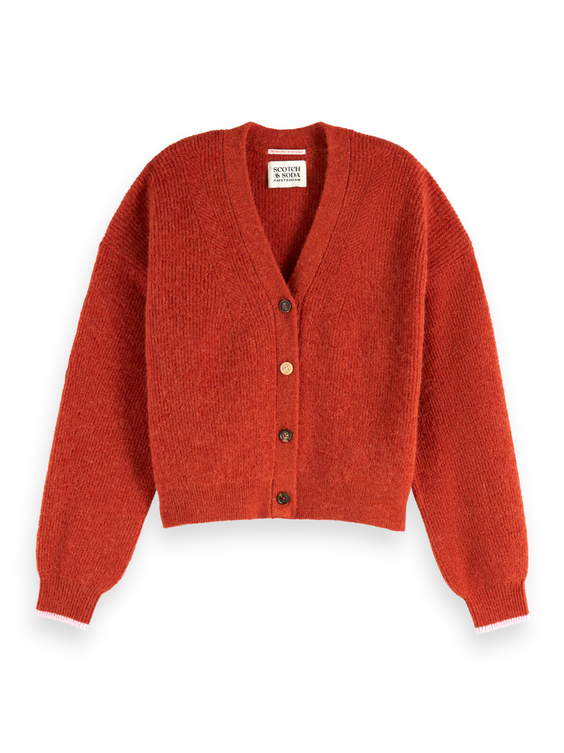 Fuzzy relaxed cardigan