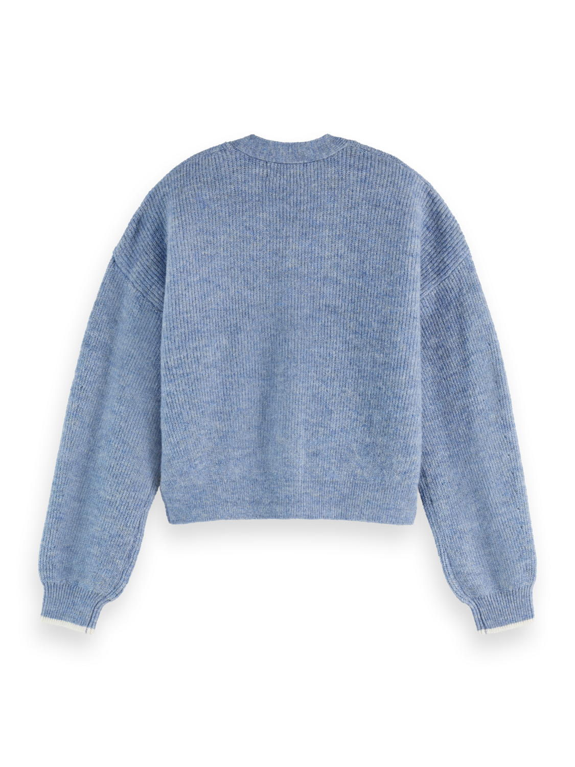 Fuzzy relaxed cardigan