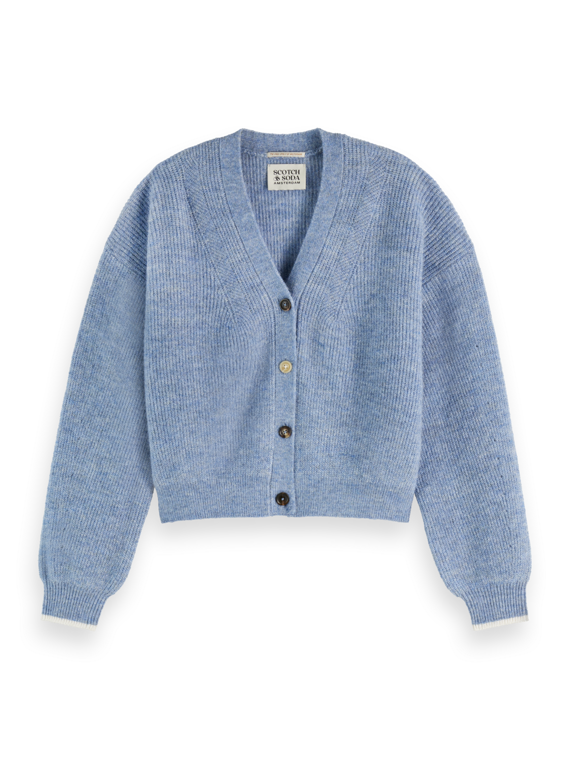 Fuzzy relaxed cardigan