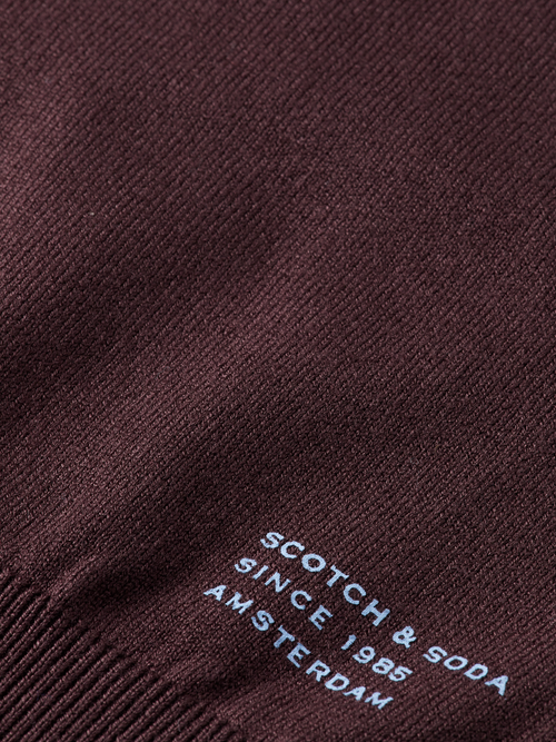 Relaxed fit roll neck pullover