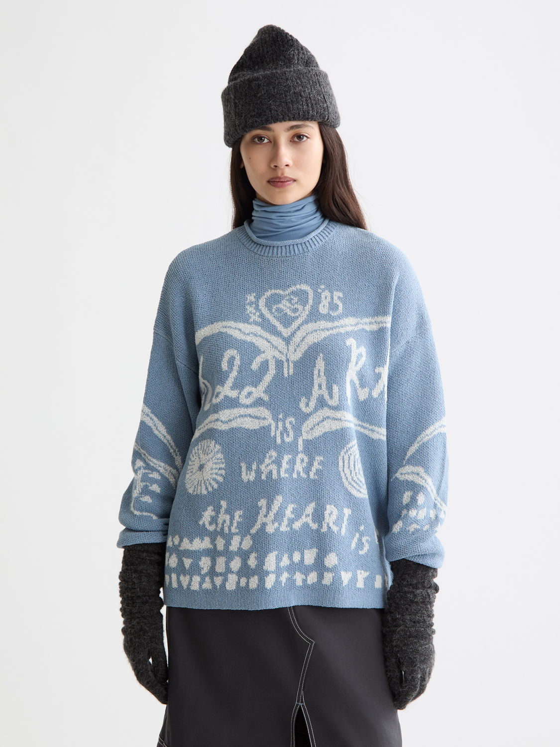 Jacquard pullover