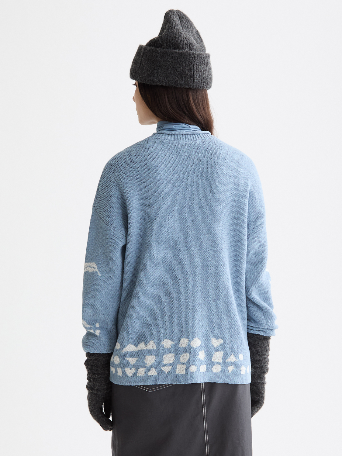 Jacquard pullover