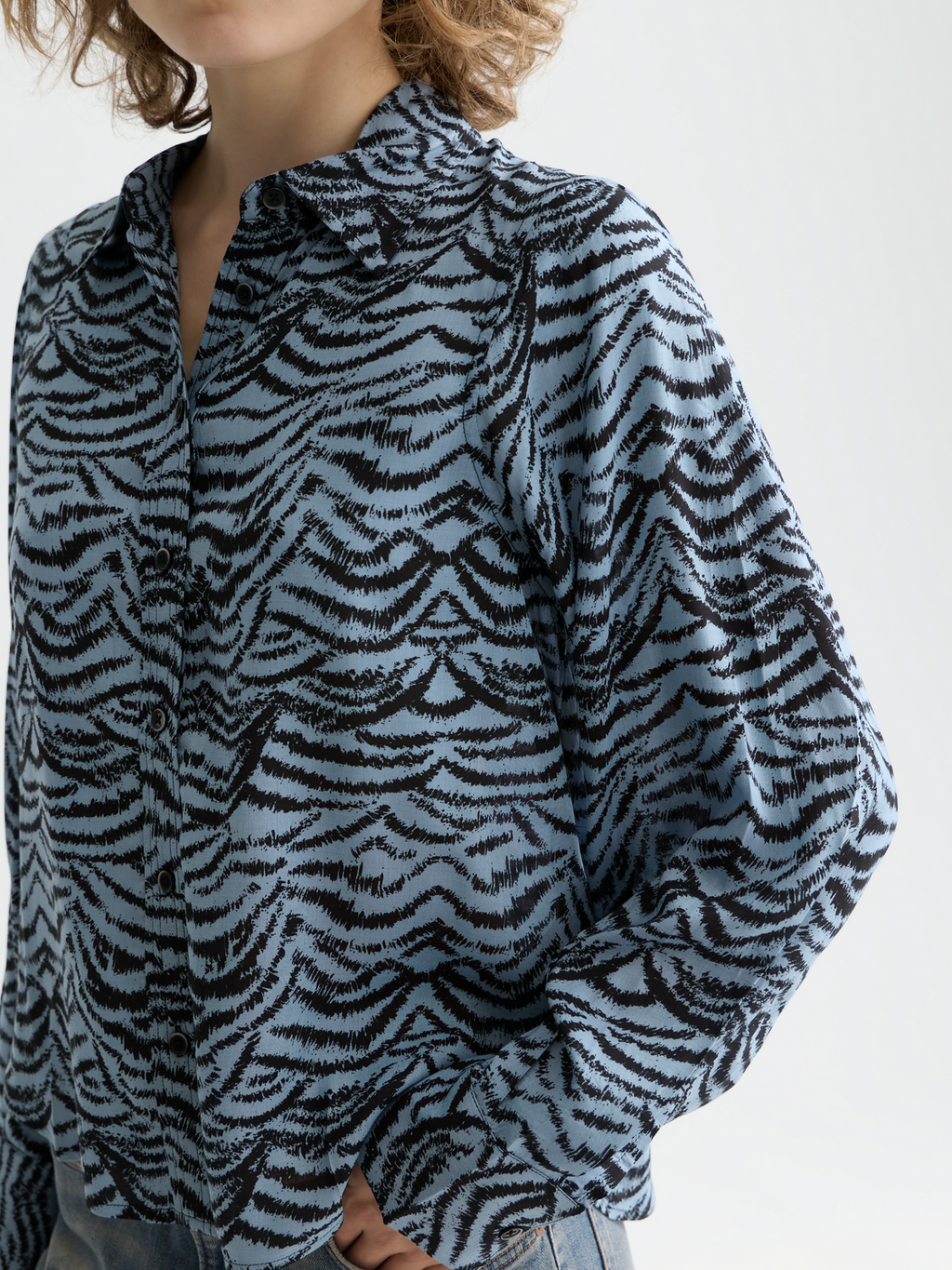 Printed relaxed shirt