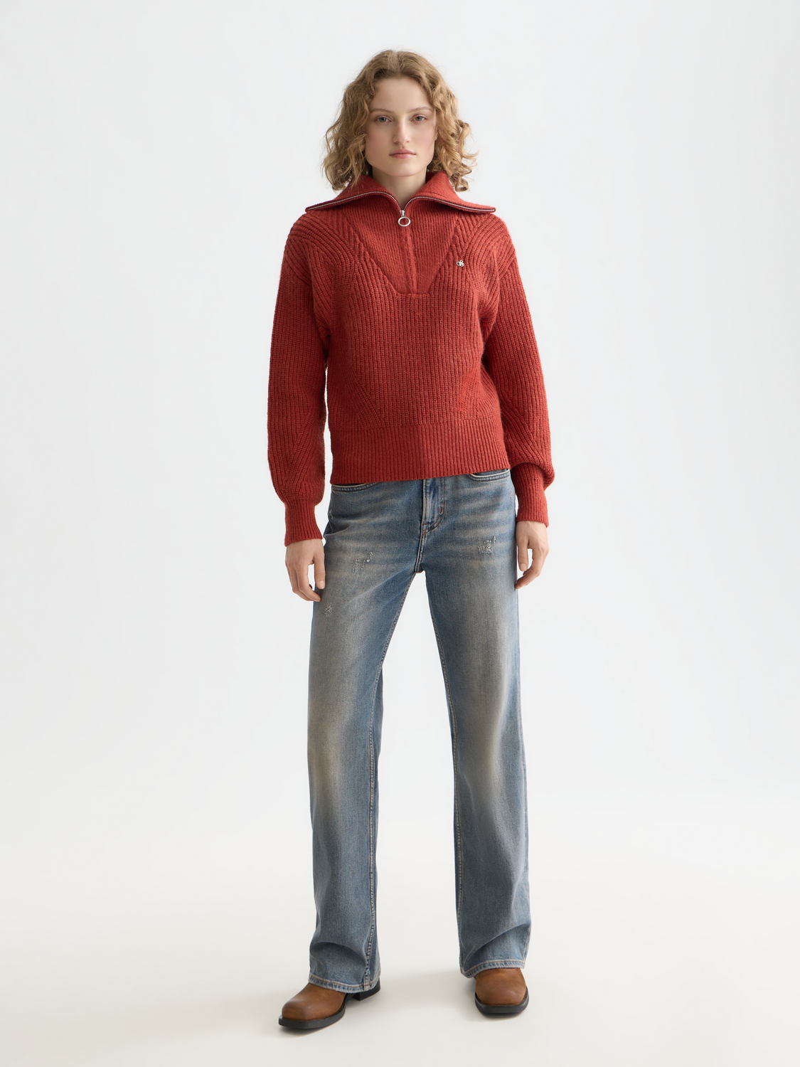 Half zip pullover