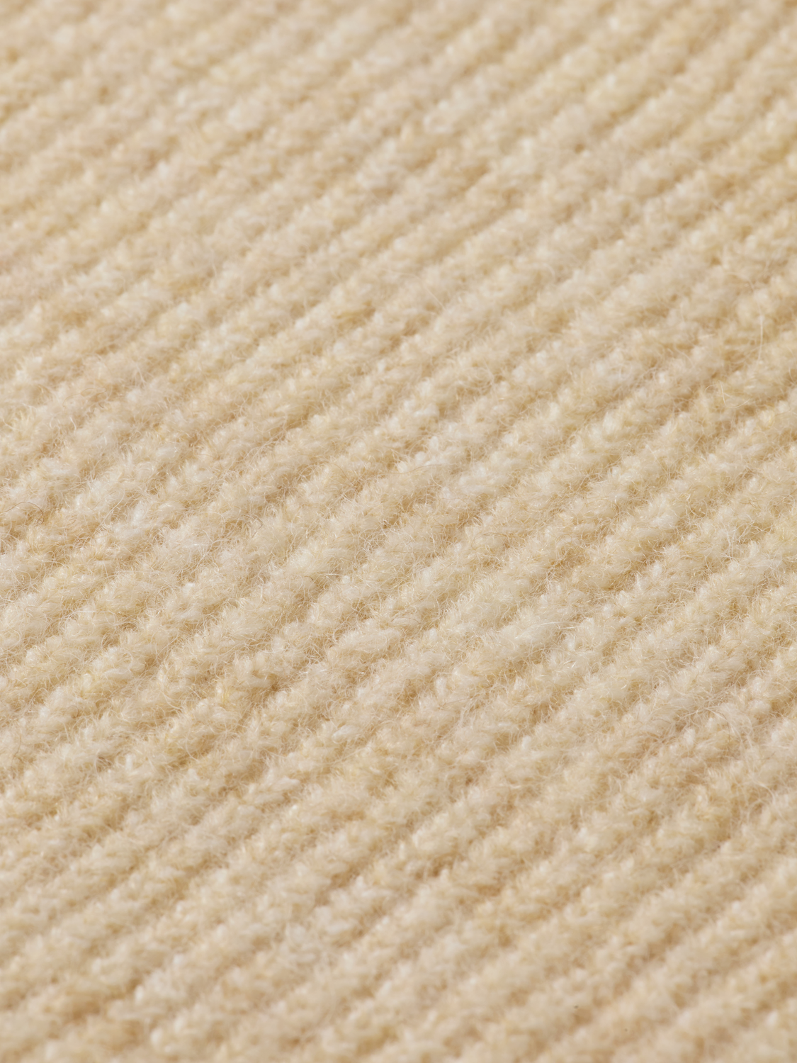 Fuzzy relaxed cardigan - PARSNIP MELANGE