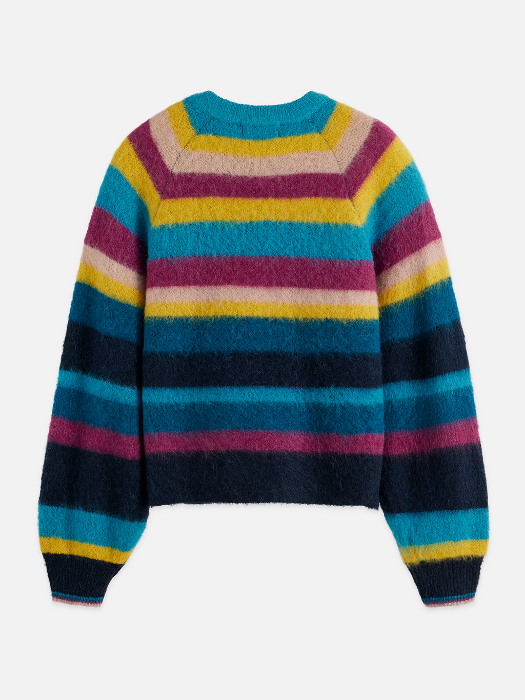 Striped oversized pullover