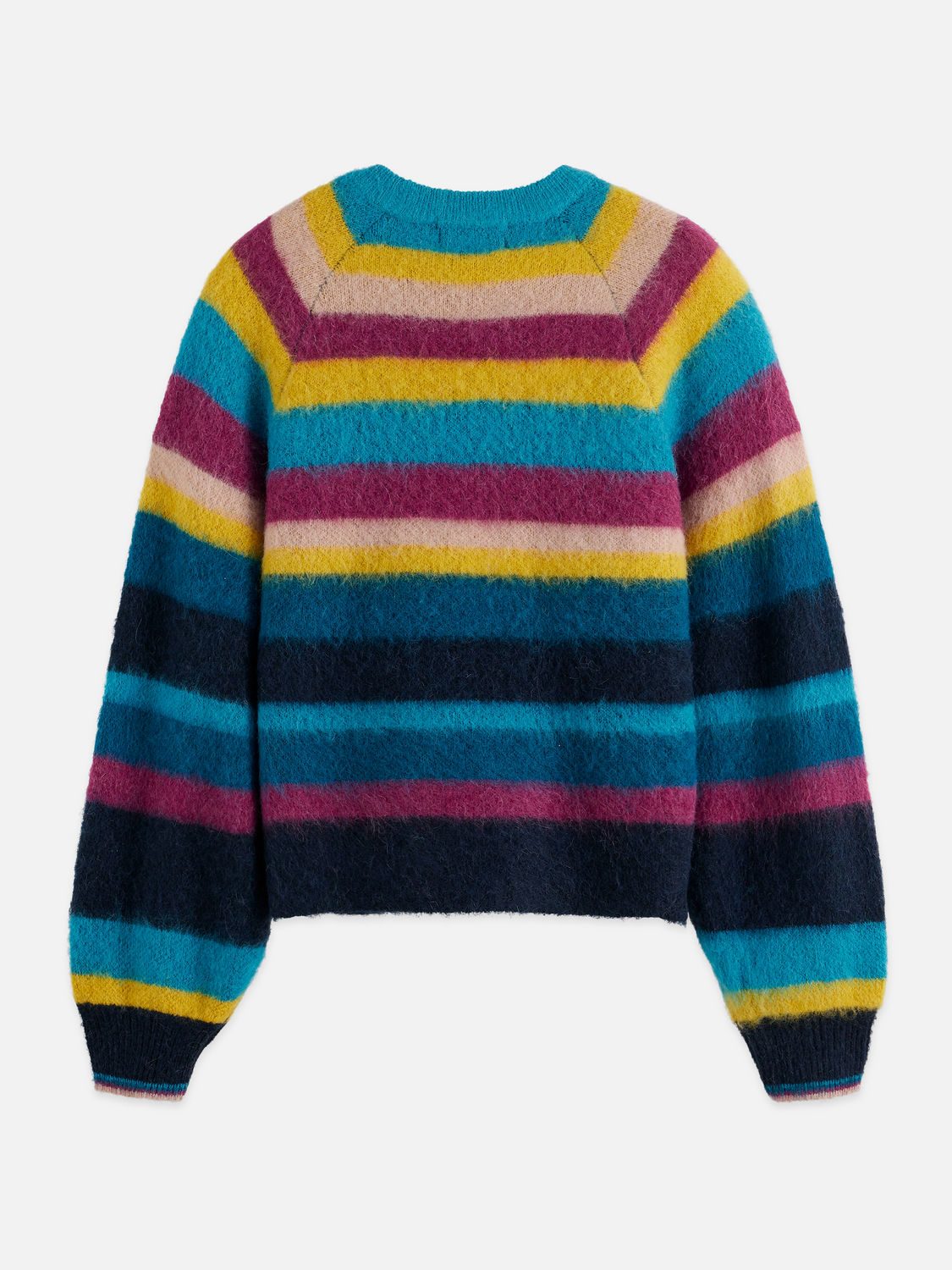 Striped oversized pullover