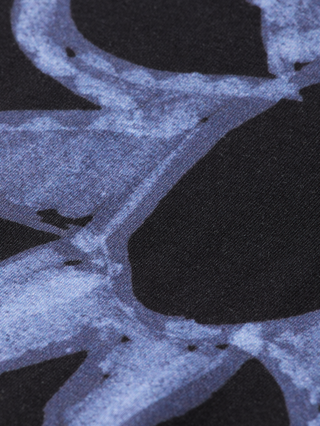 Printed long sleeve top