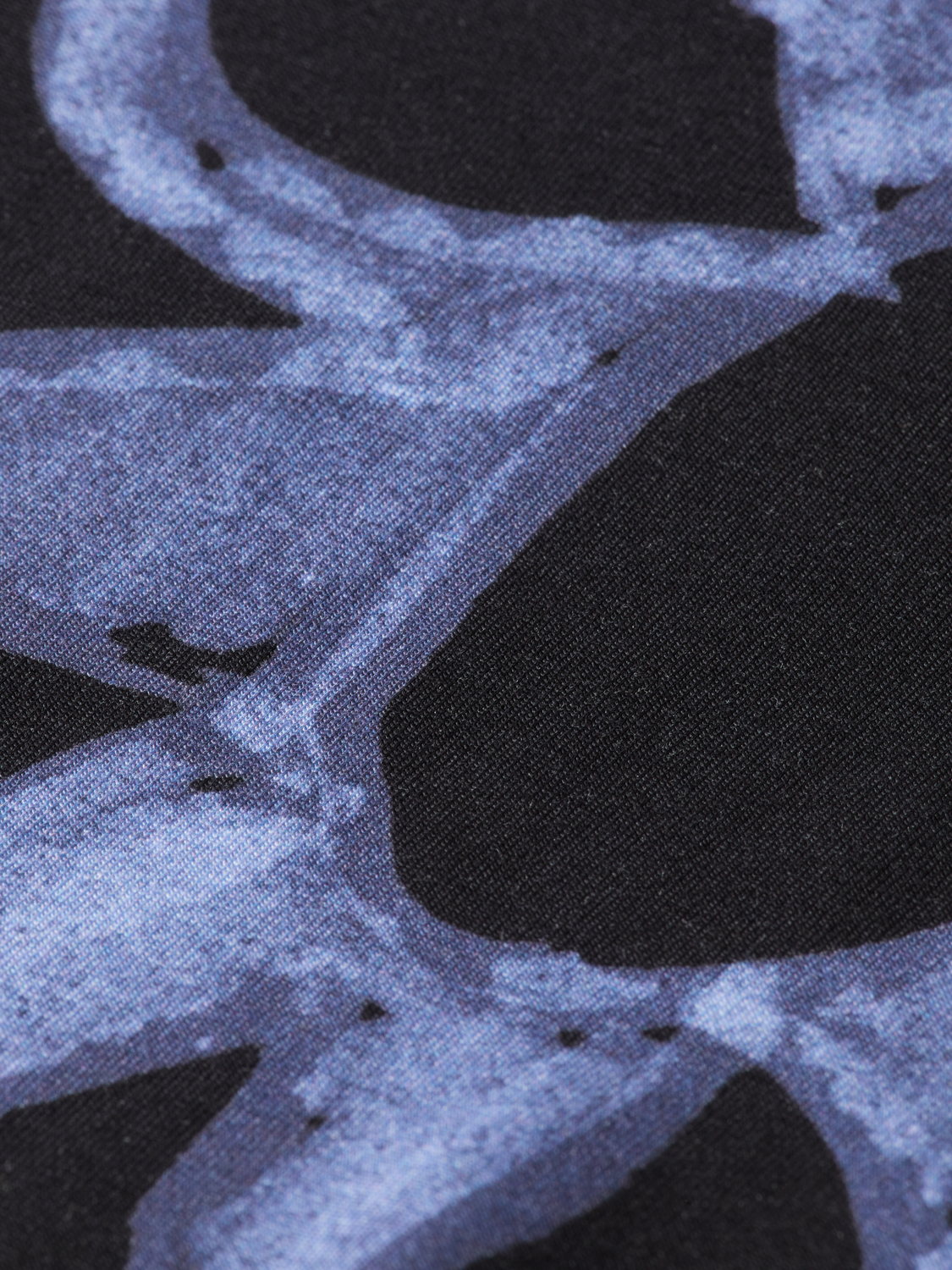 Printed long sleeve top