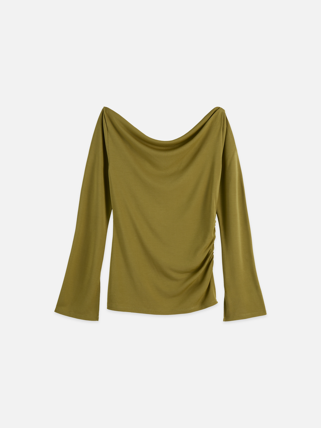 Drapey modal long sleeve T-shirt