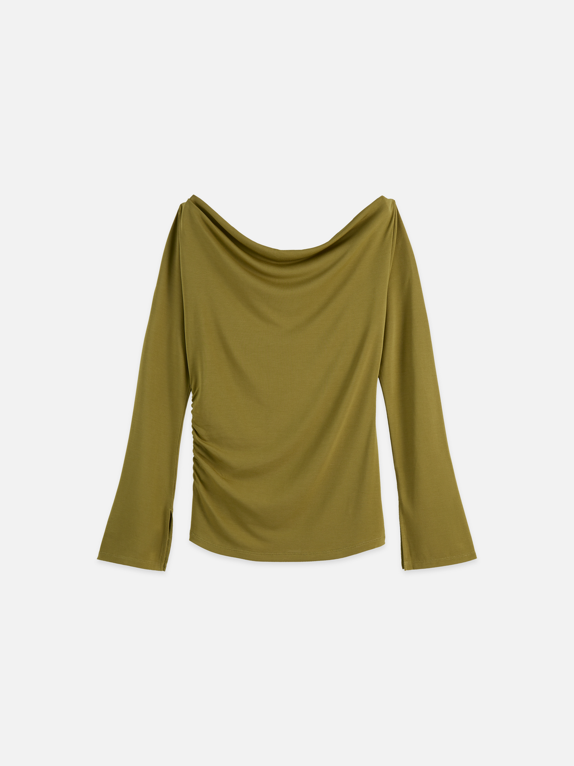 Drapey modal long sleeve T-shirt