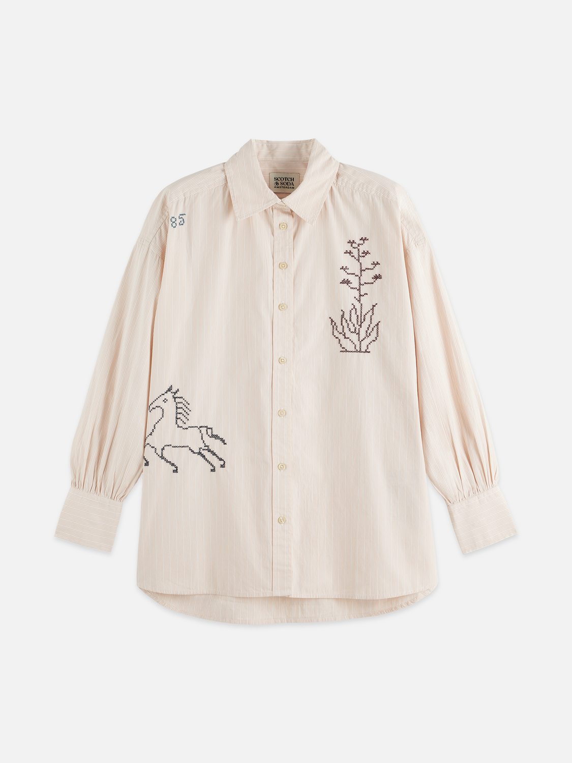 Embroidery girlfriend shirt