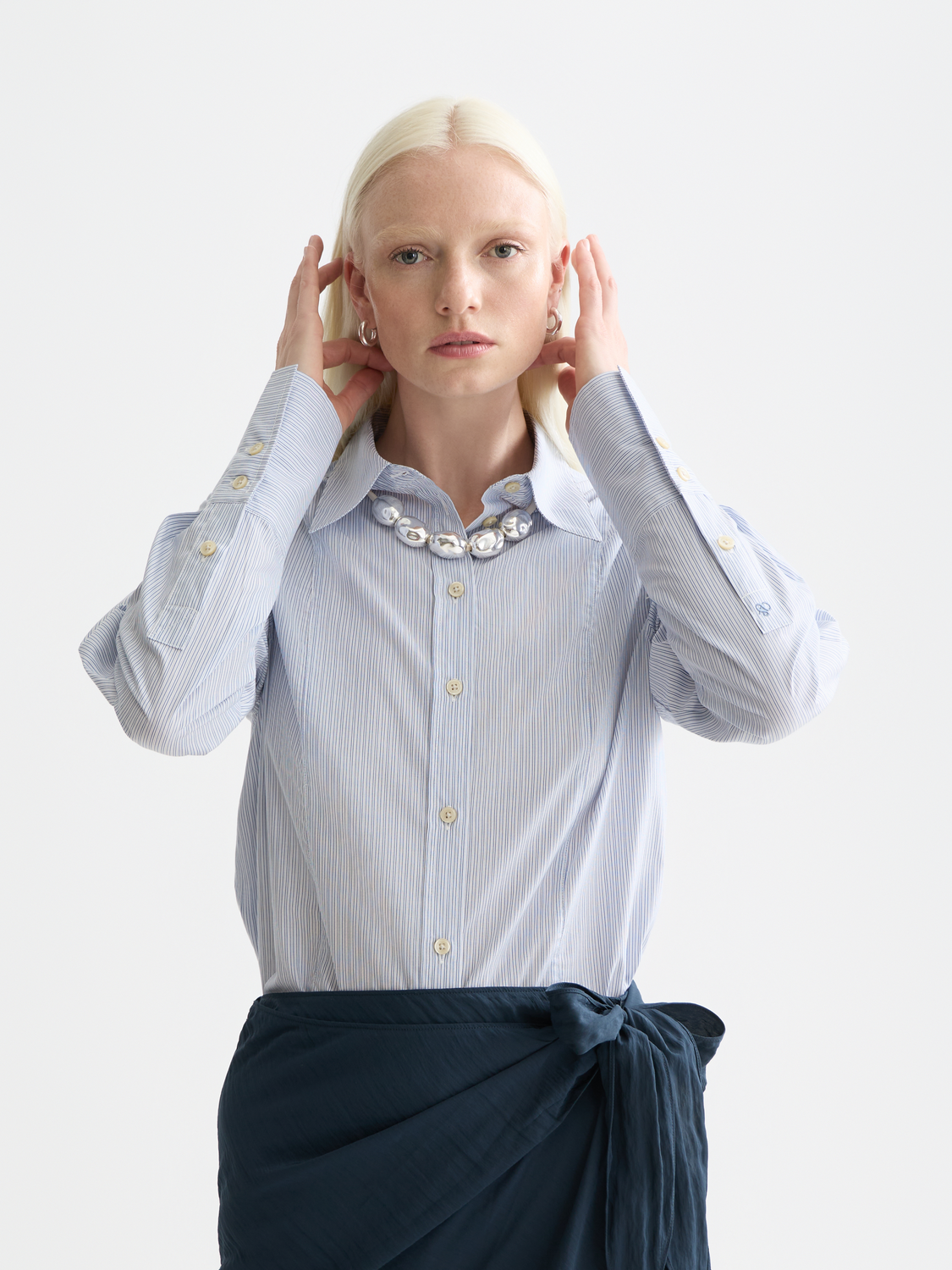 Regular-fit poplin shirt