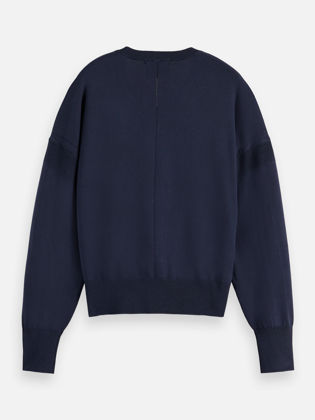 Essentials V-NECK RELAXED PULLOVER - NIGHT