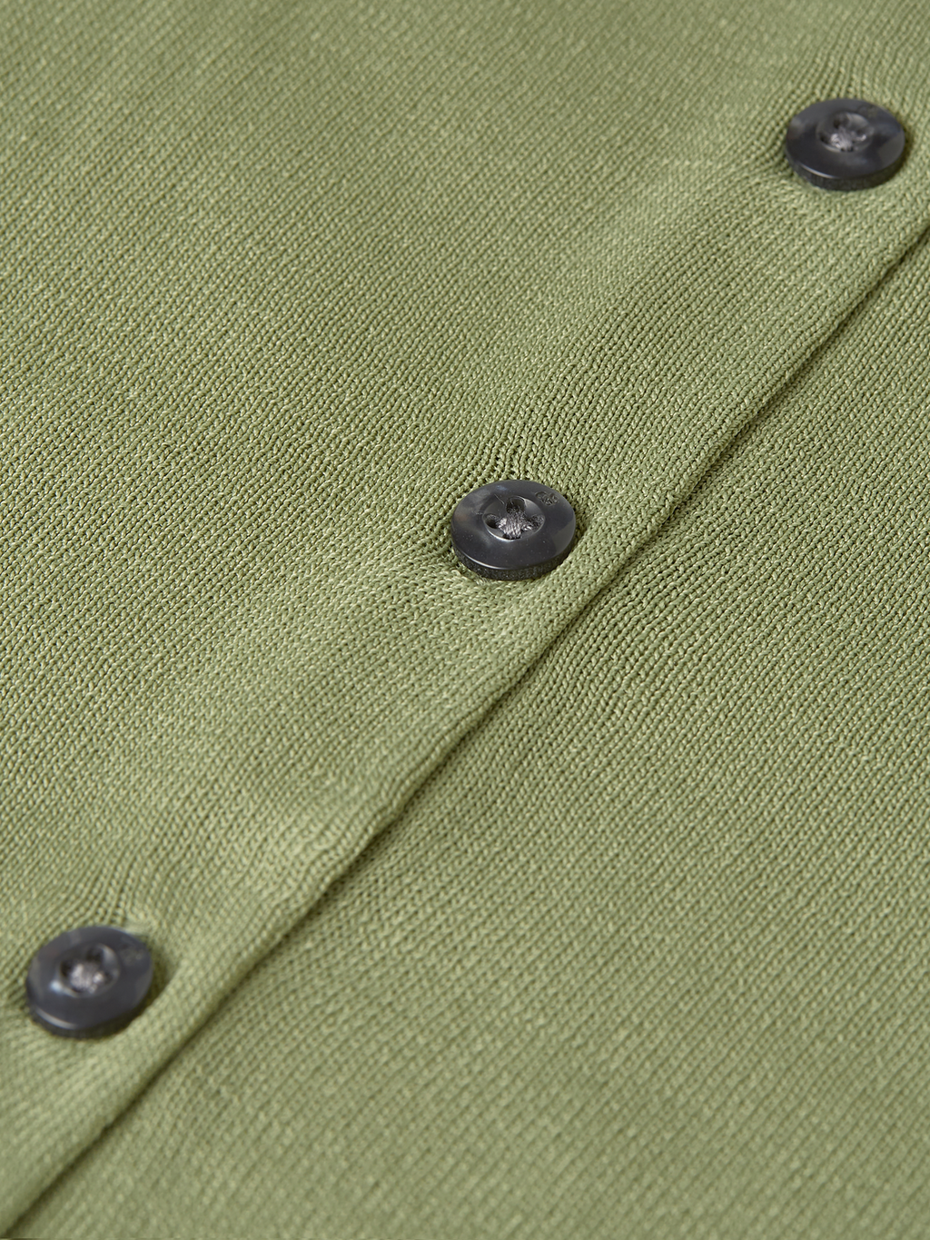 Stripe trim relaxed cardigan