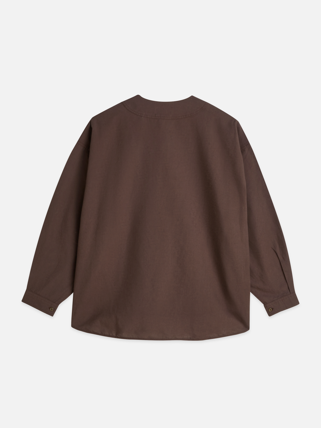 Cotton linen bib shirt