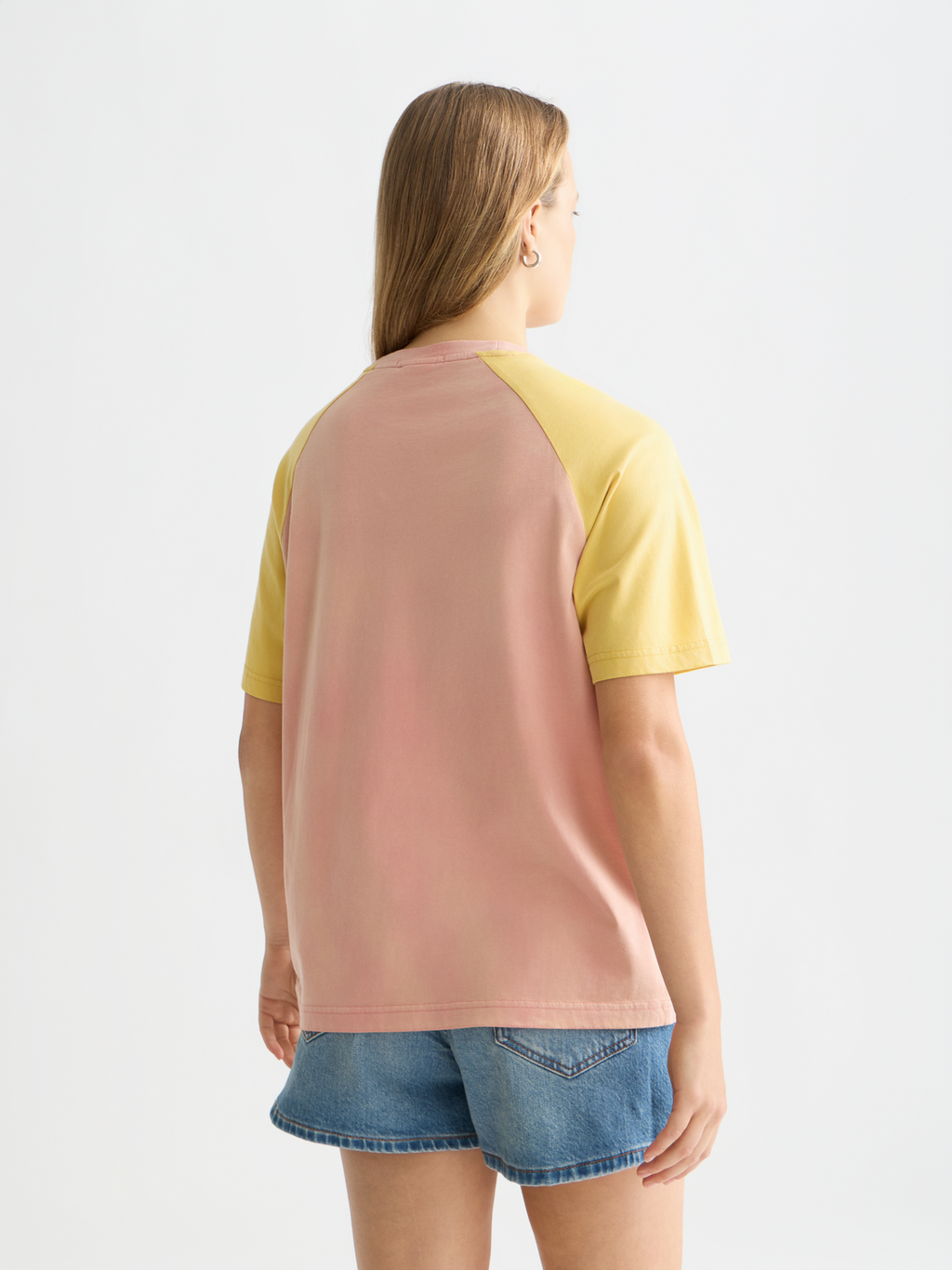 Raglan artwork loose-fit T-shirt