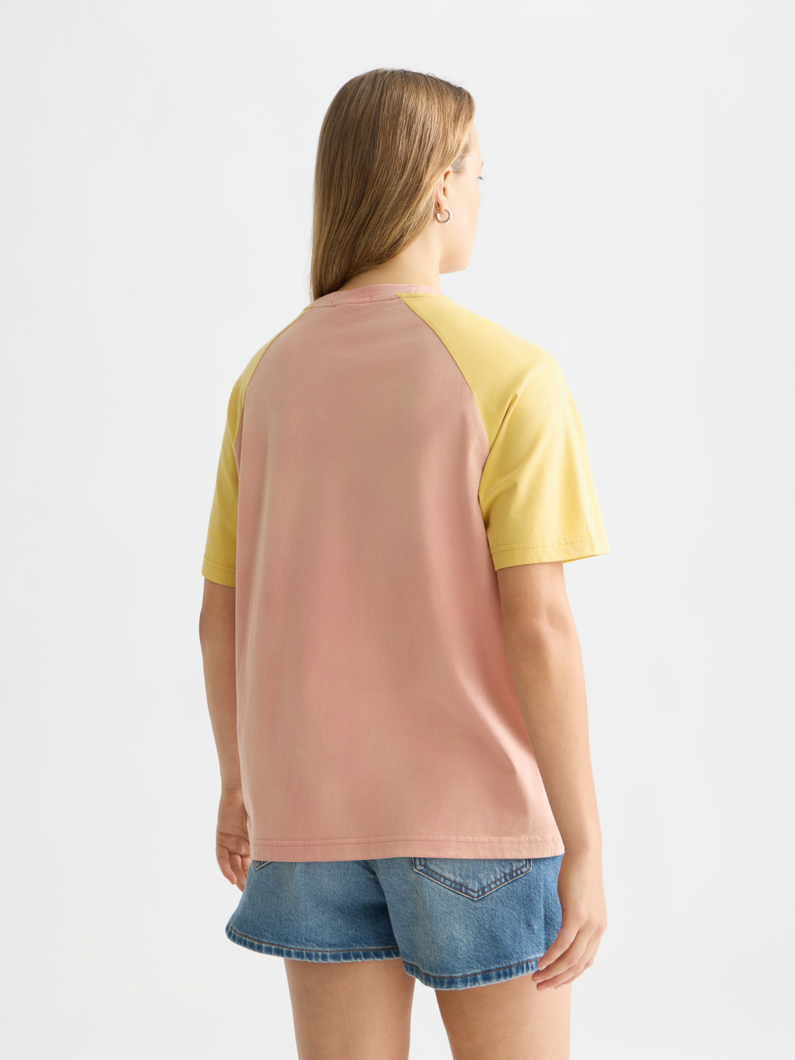 Raglan artwork loose-fit T-shirt