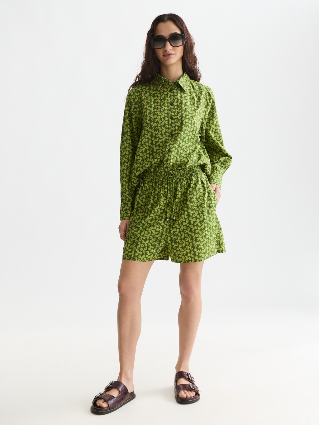 Printed relaxed shirt