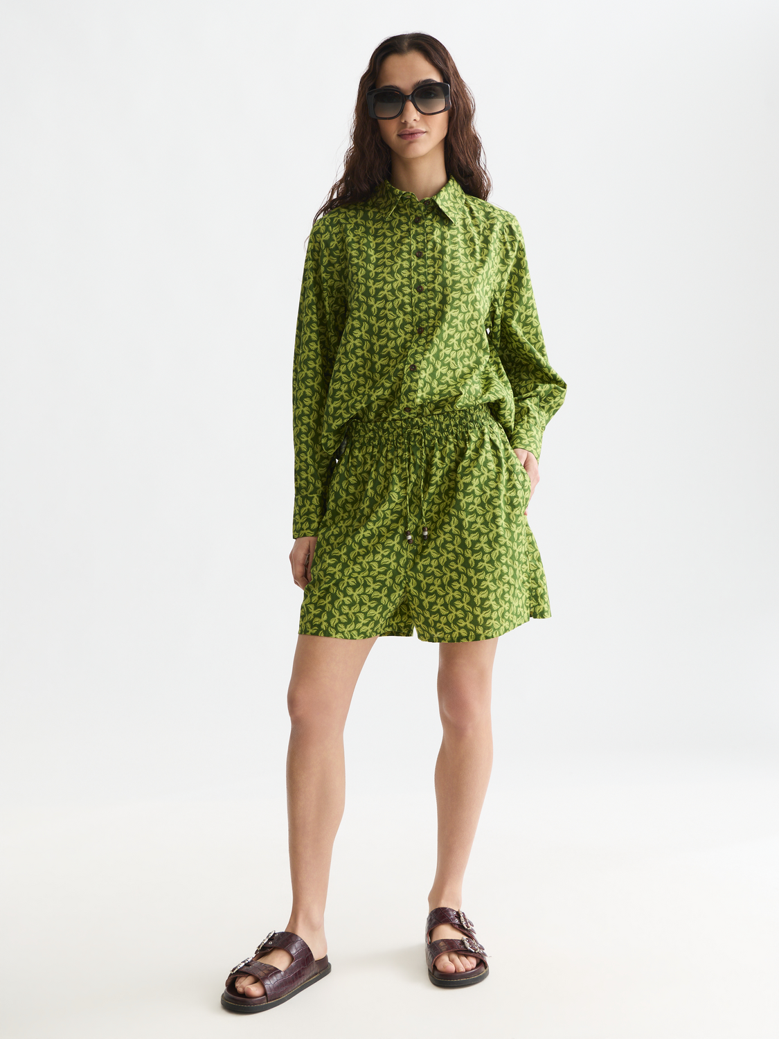 Printed relaxed shirt