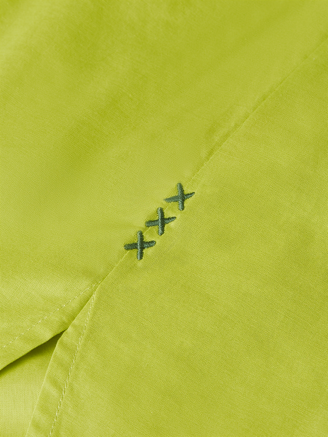 Cotton voile oversized shirt