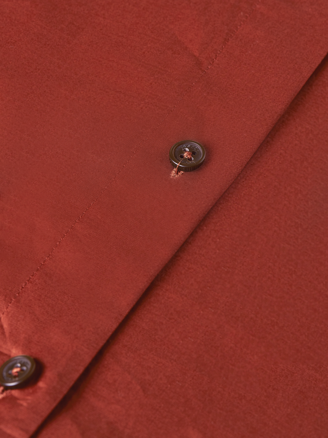 Cotton voile oversized shirt