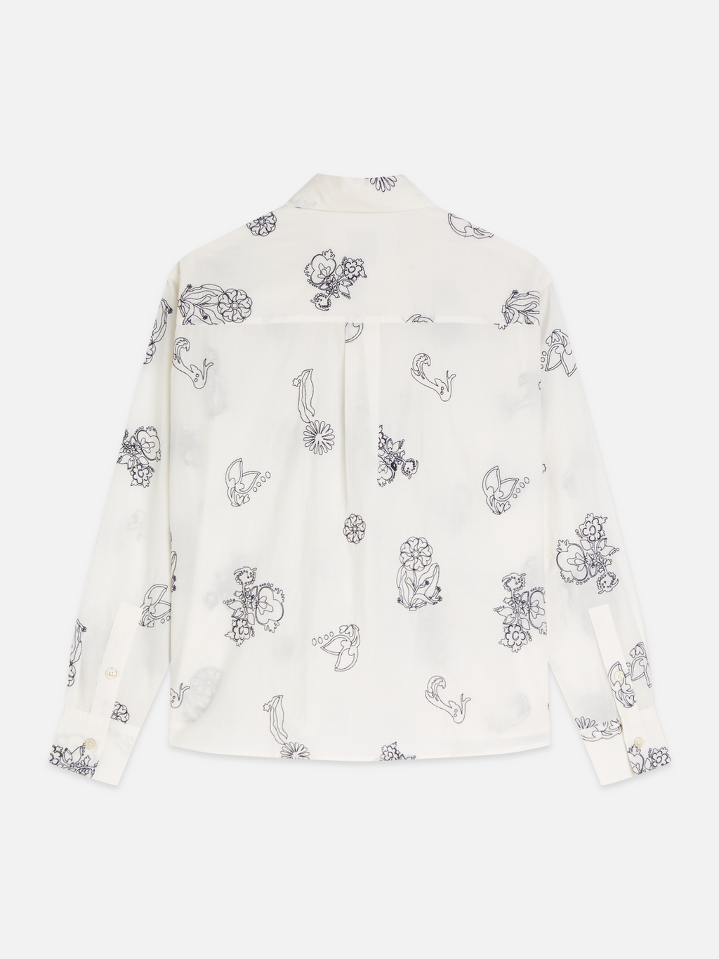 Embroidered relaxed shirt