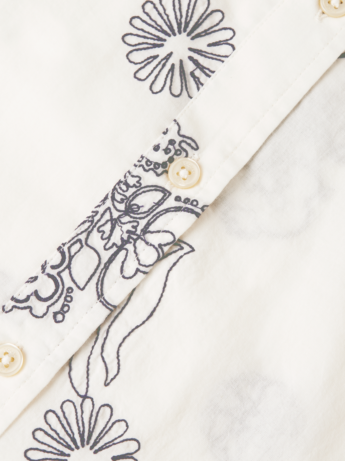 Embroidered relaxed shirt