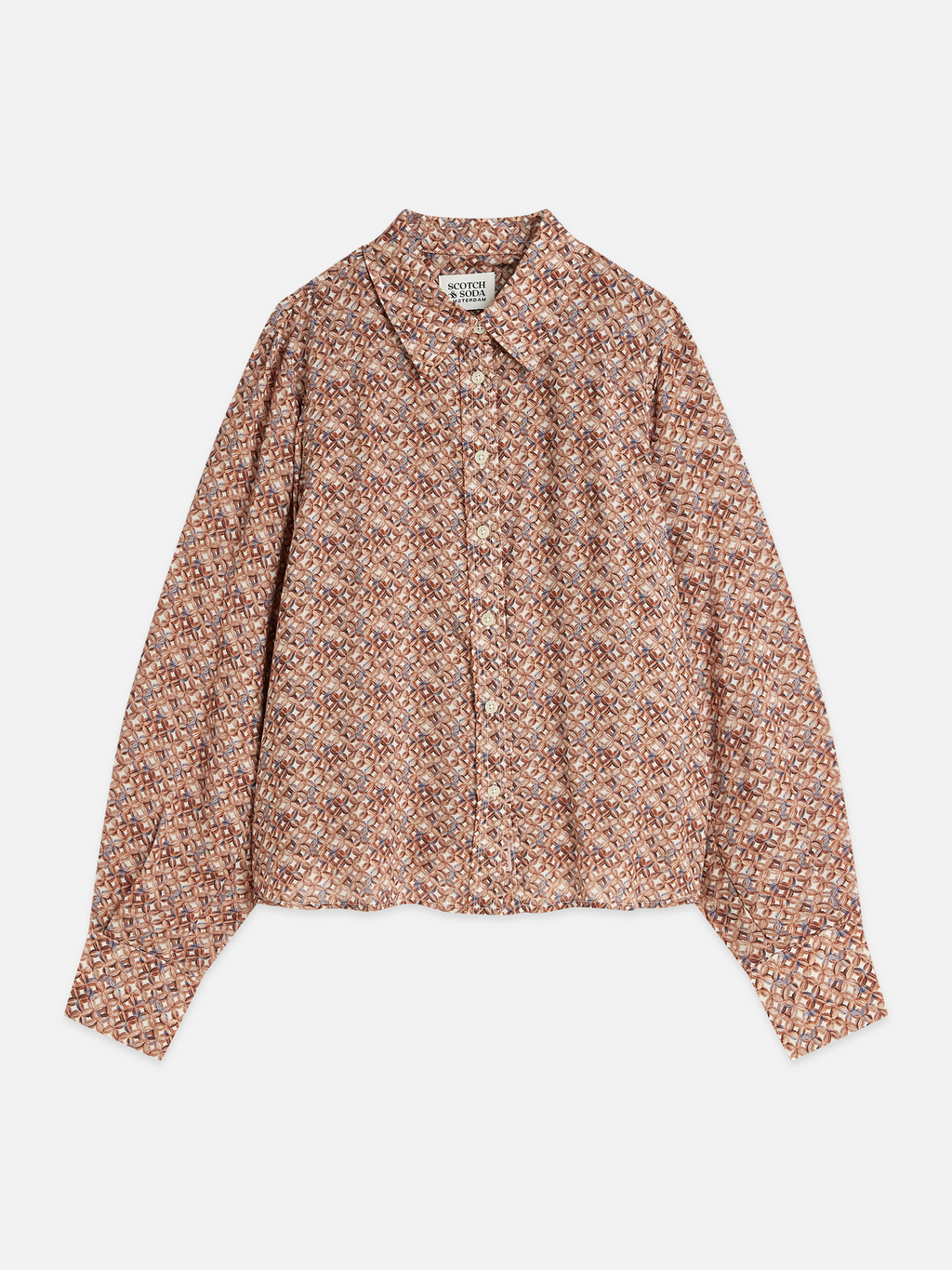 Printed relaxed shirt