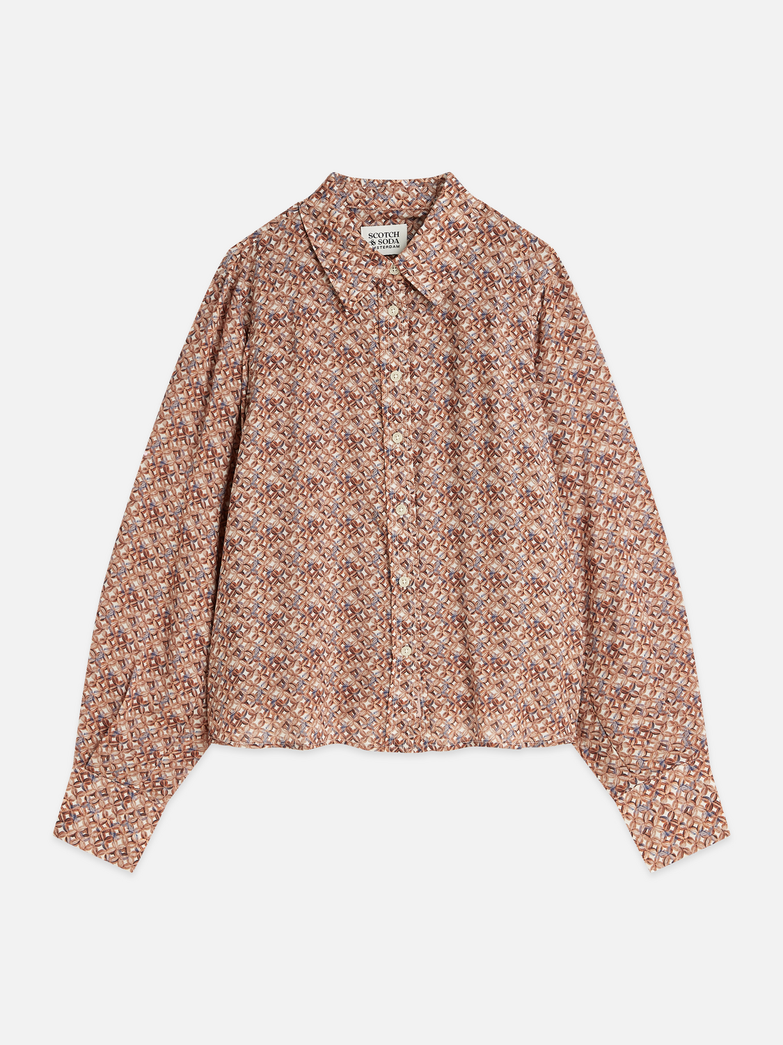 Printed relaxed shirt