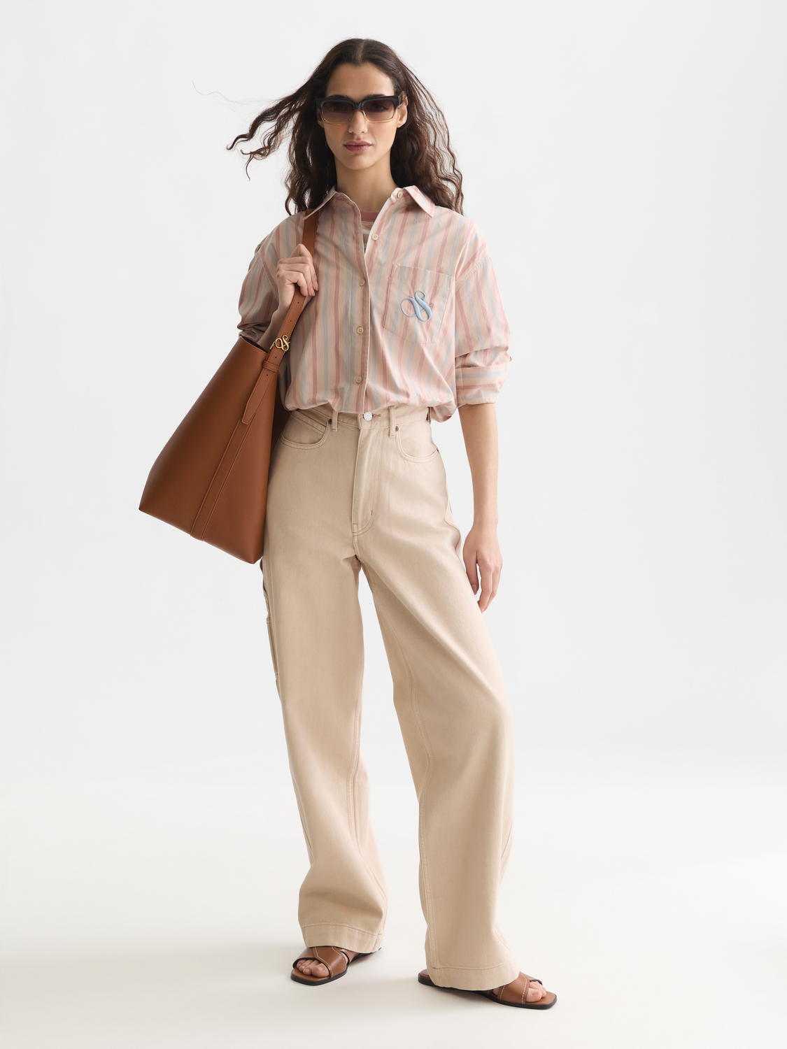 Striped relaxed-fit shirt
