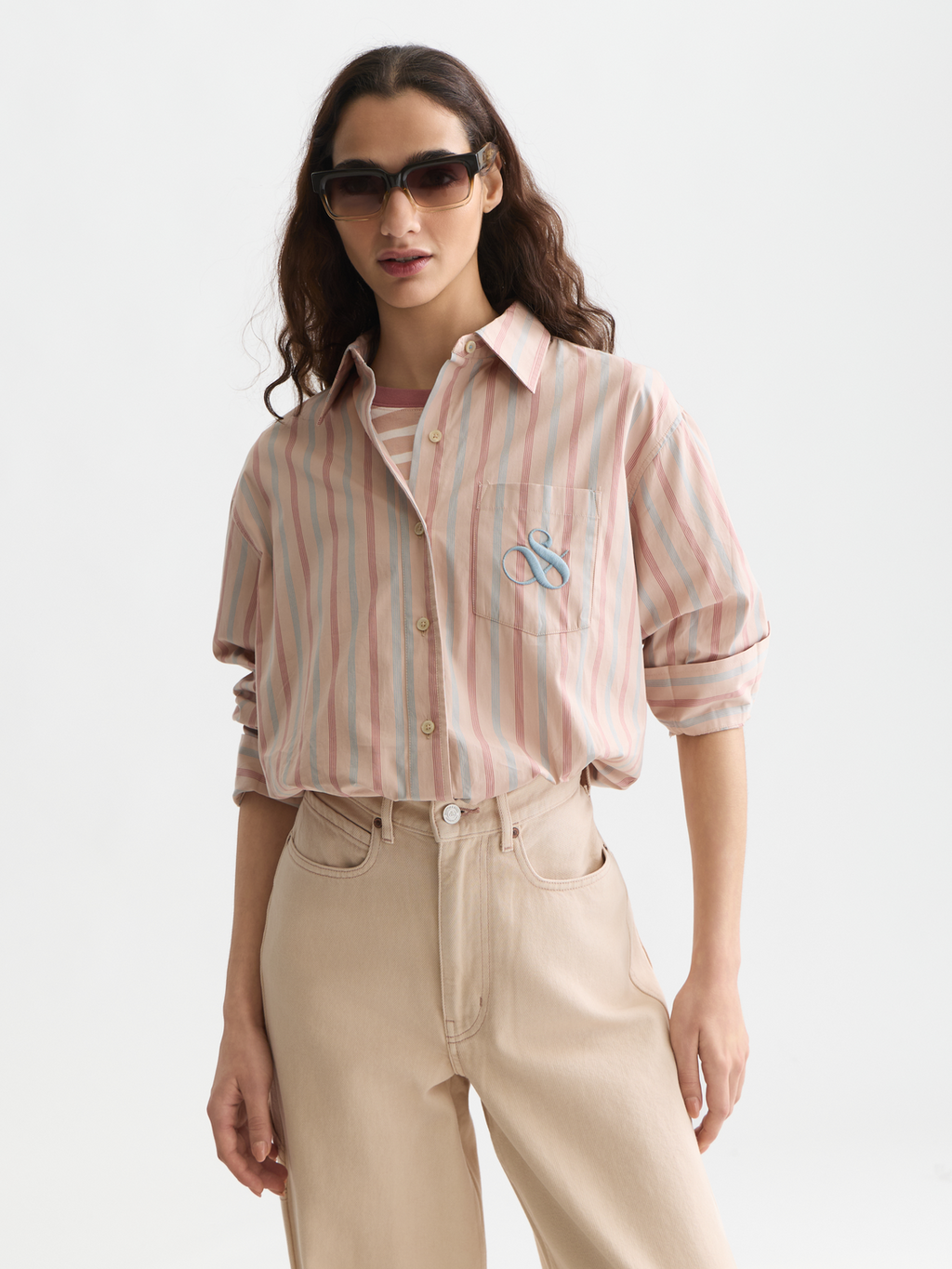 Striped relaxed-fit shirt