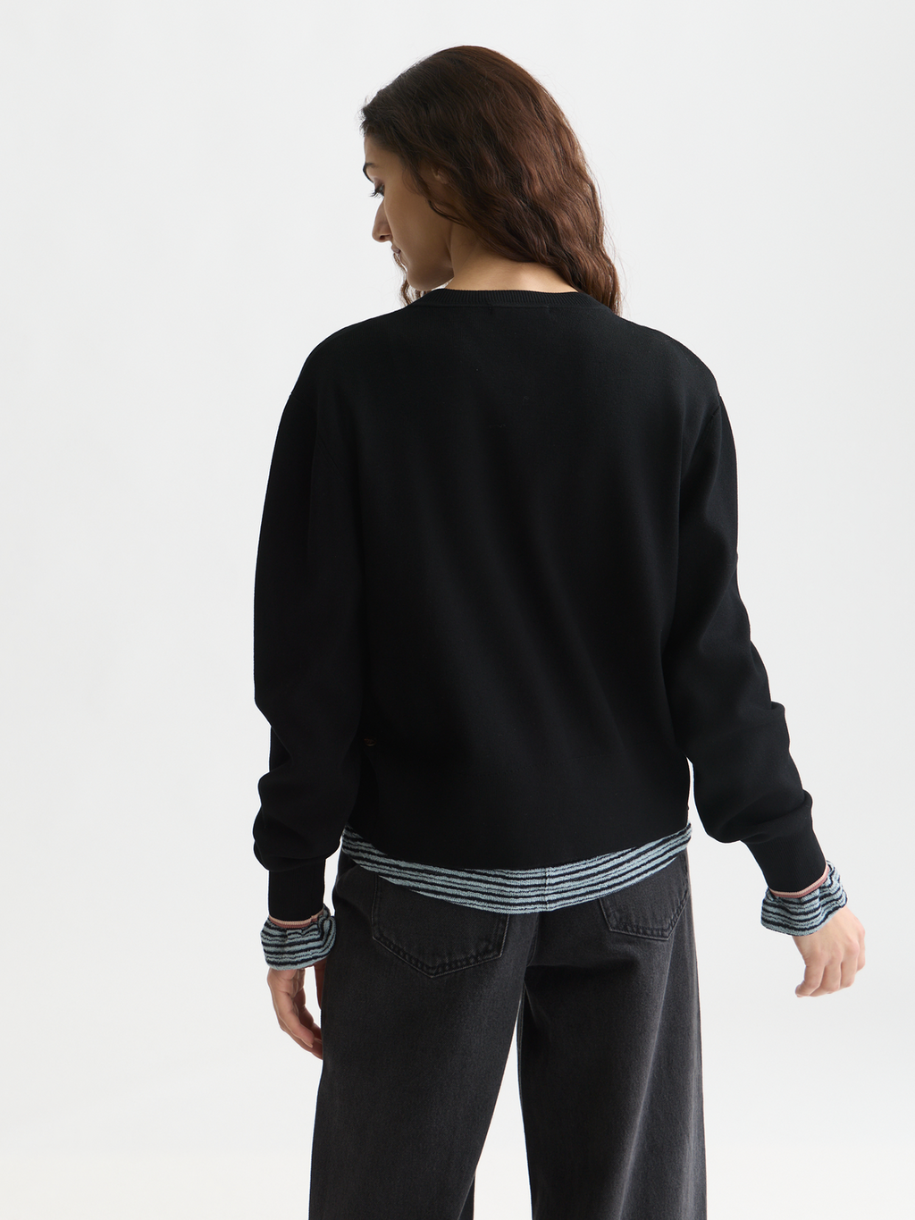 Compact relaxed cardigan