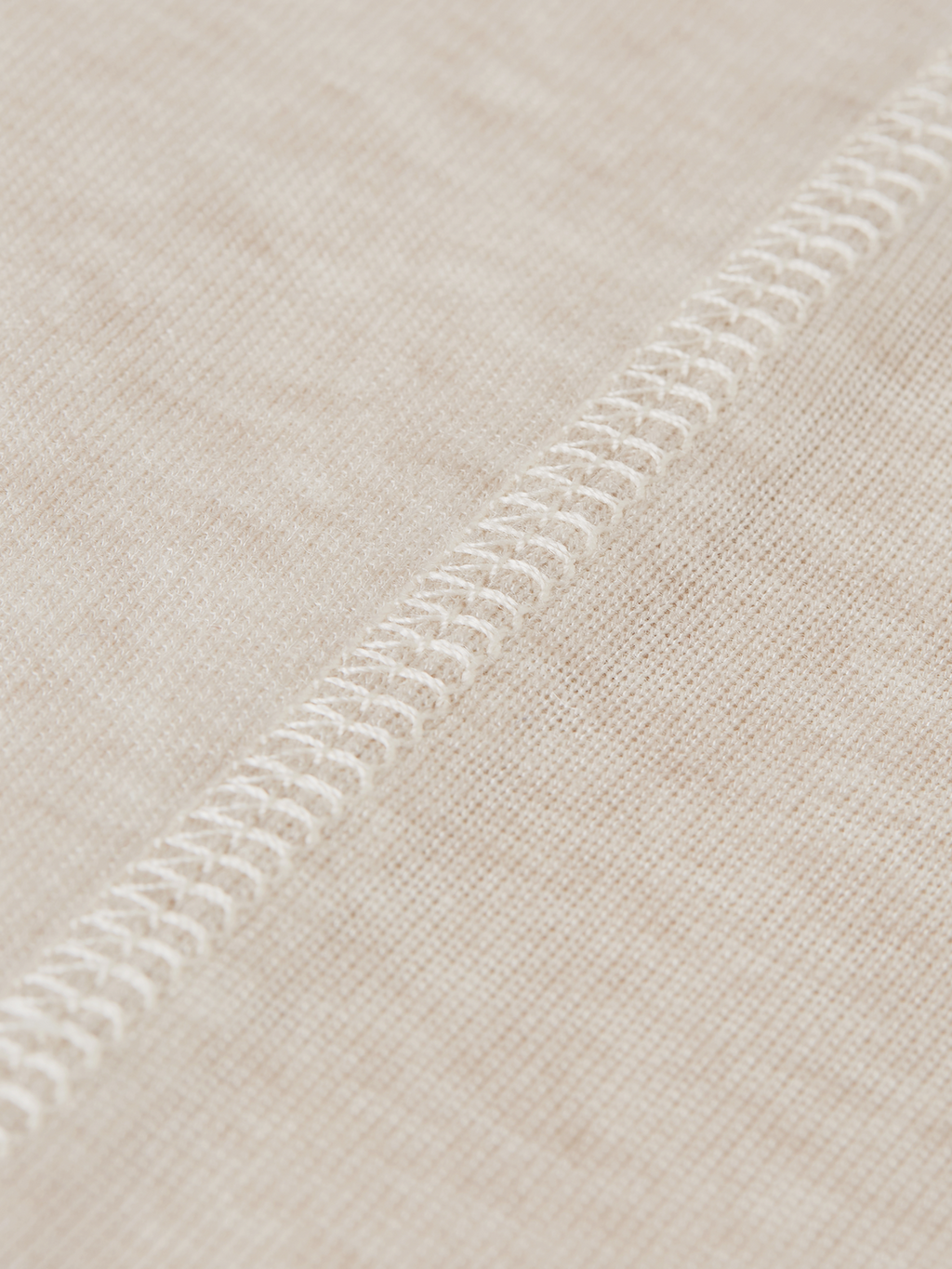 Lyocell-Wool Blend Long-Sleeve T-Shirt