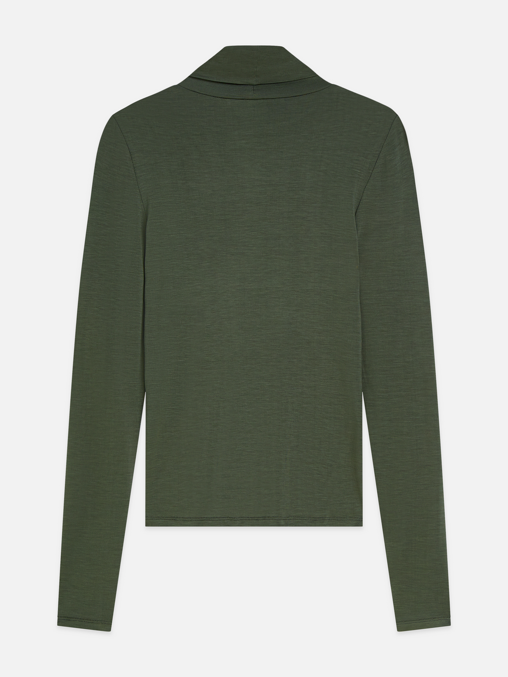 Essentials Roll Neck Stretch-Lyocell T-Shirt