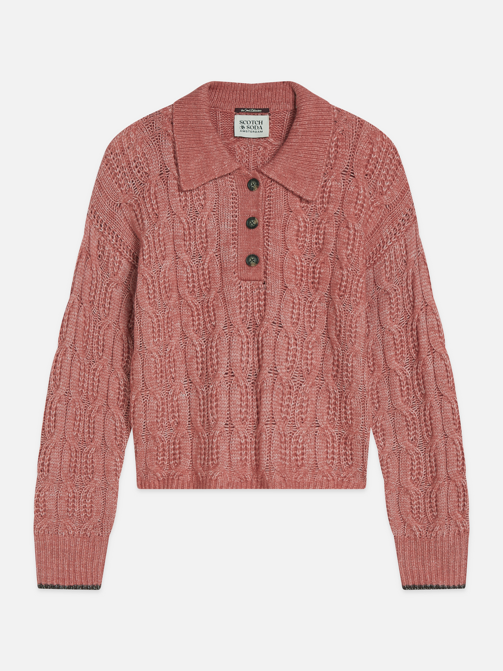 Cable Stitch Boxy Pullover