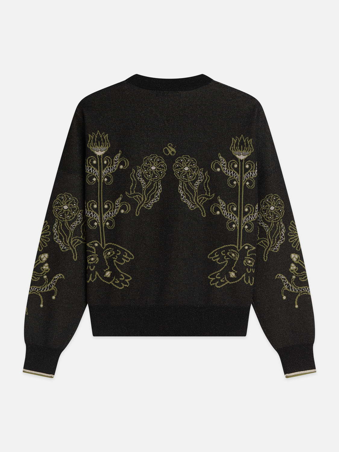 Jacquard Knit Relaxed Pullover