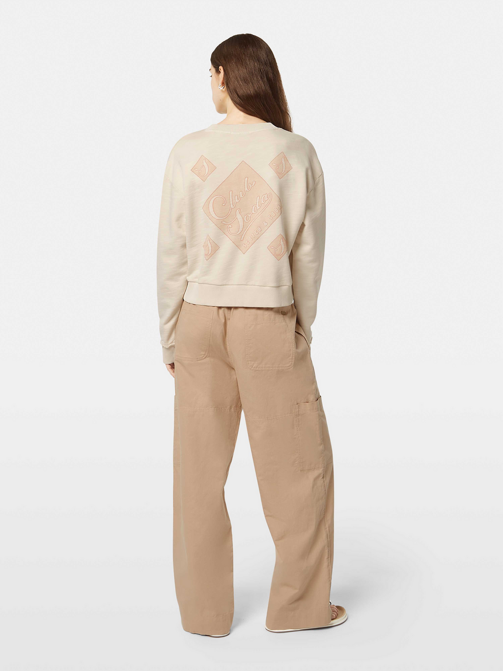 Garment-Dyed Sweatshirt