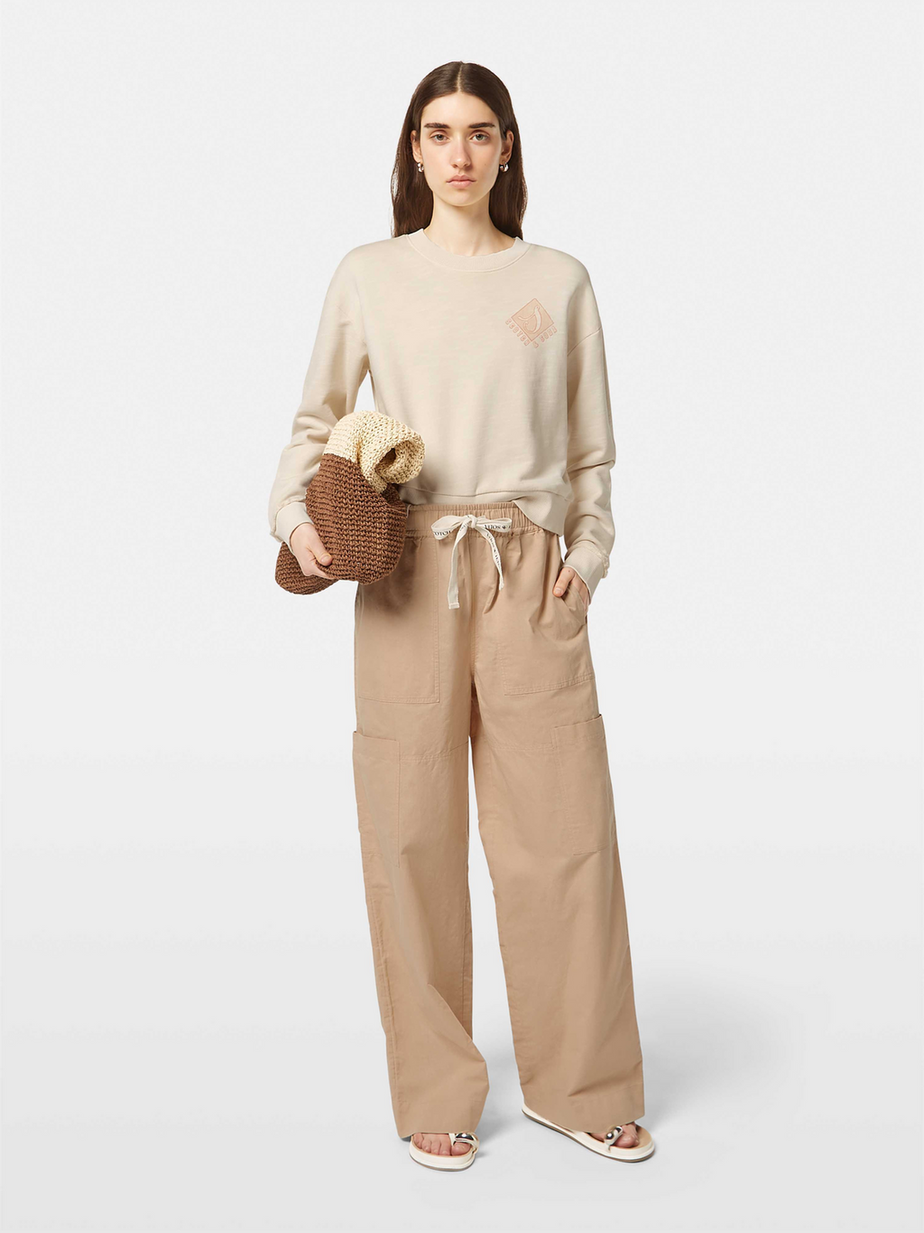 Garment-Dyed Sweatshirt