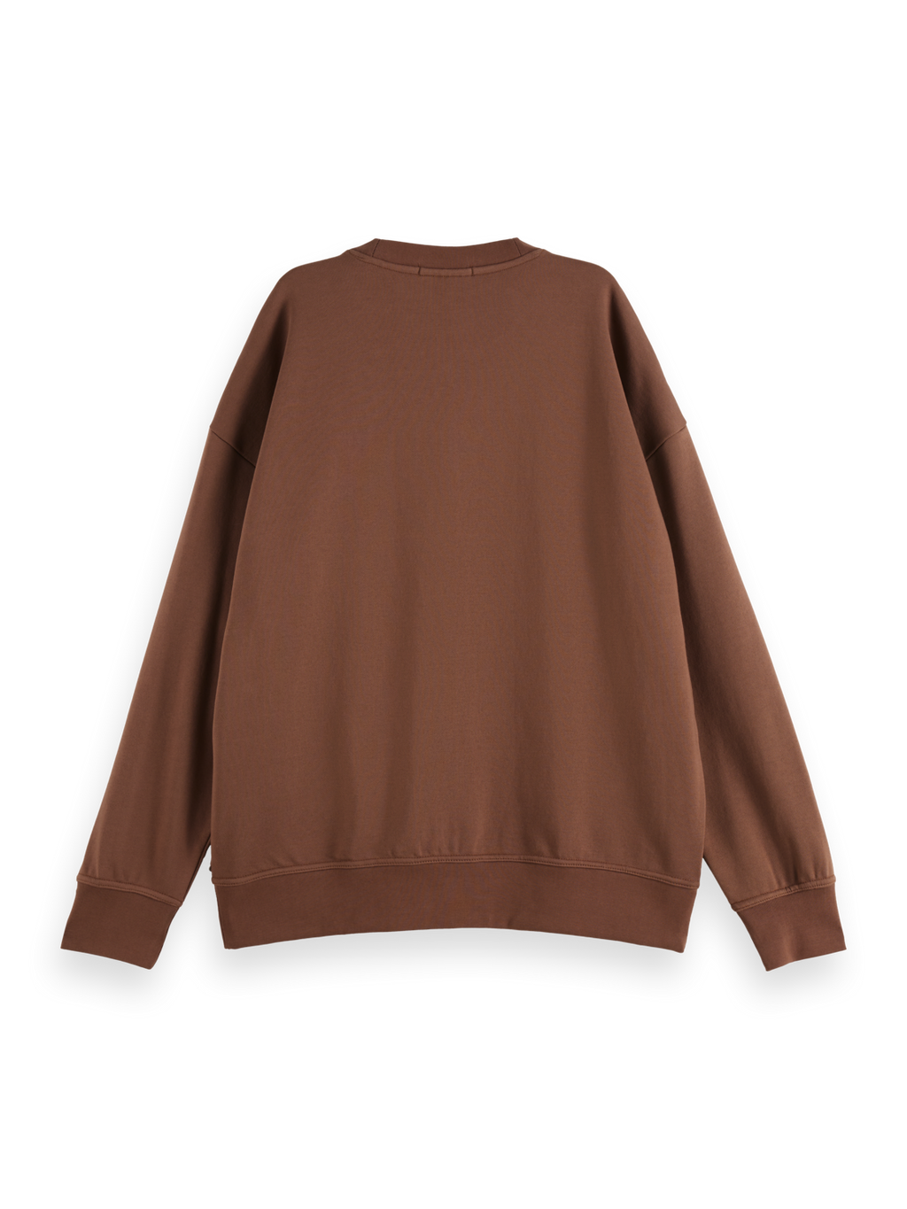 Fringed heart oversized fit sweatshirt