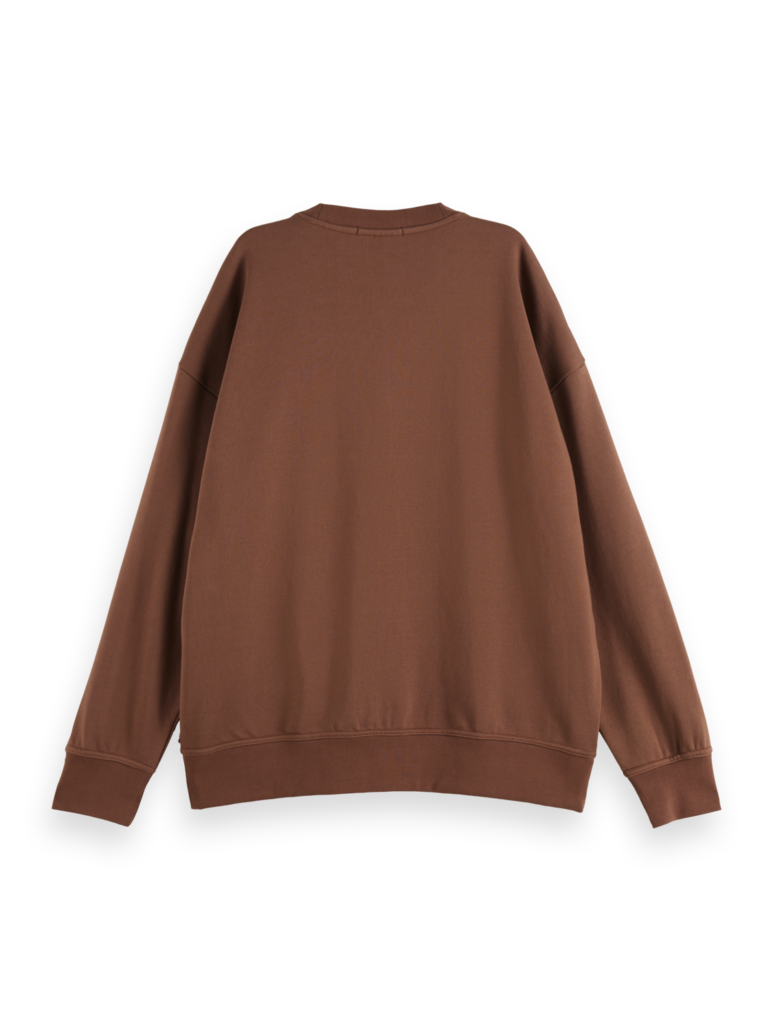 Fringed heart oversized fit sweatshirt