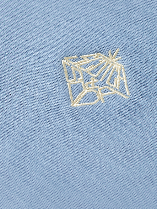 Embroidered logo relaxed fit sweatshirt