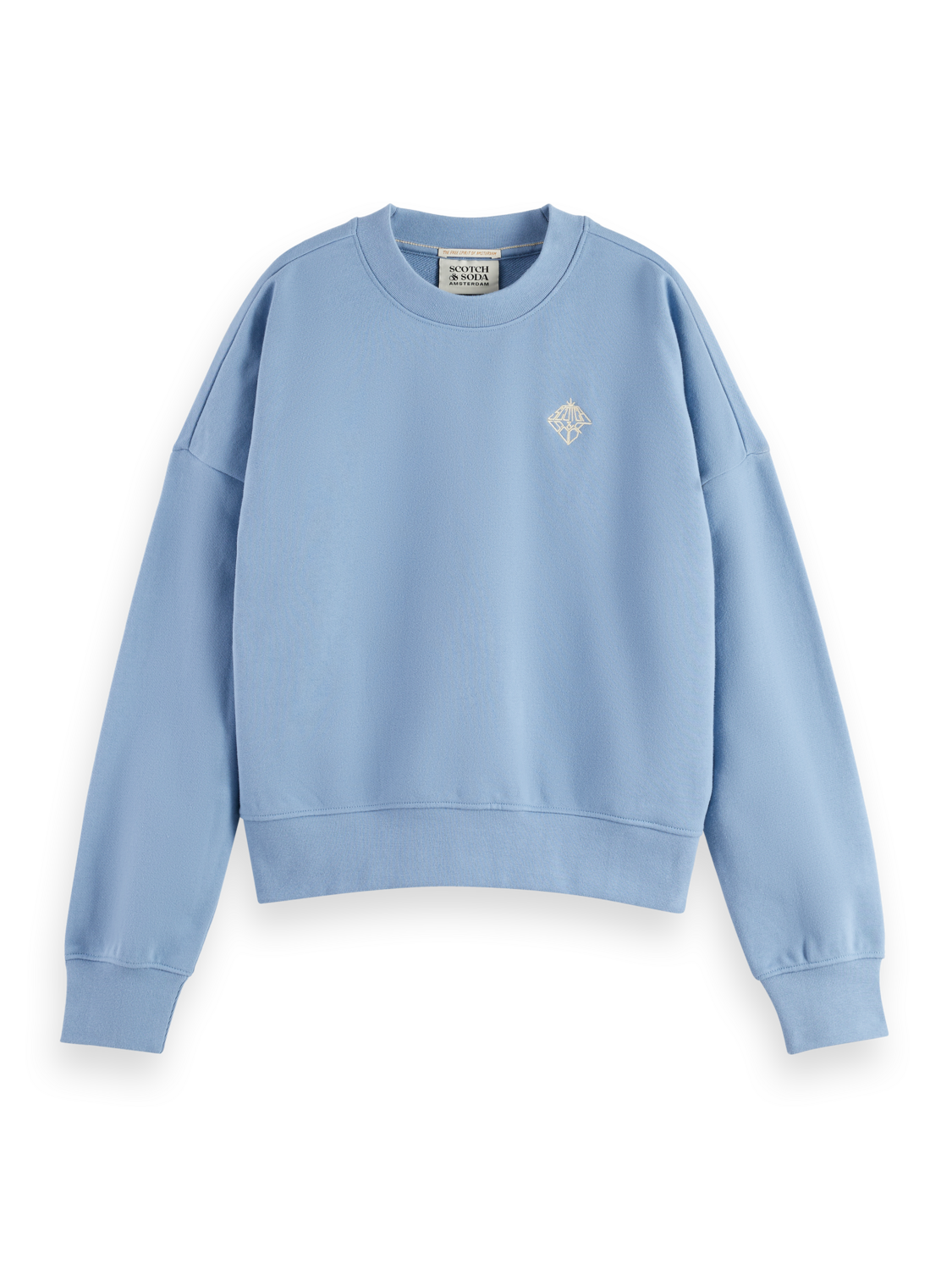Embroidered logo sweatshirt