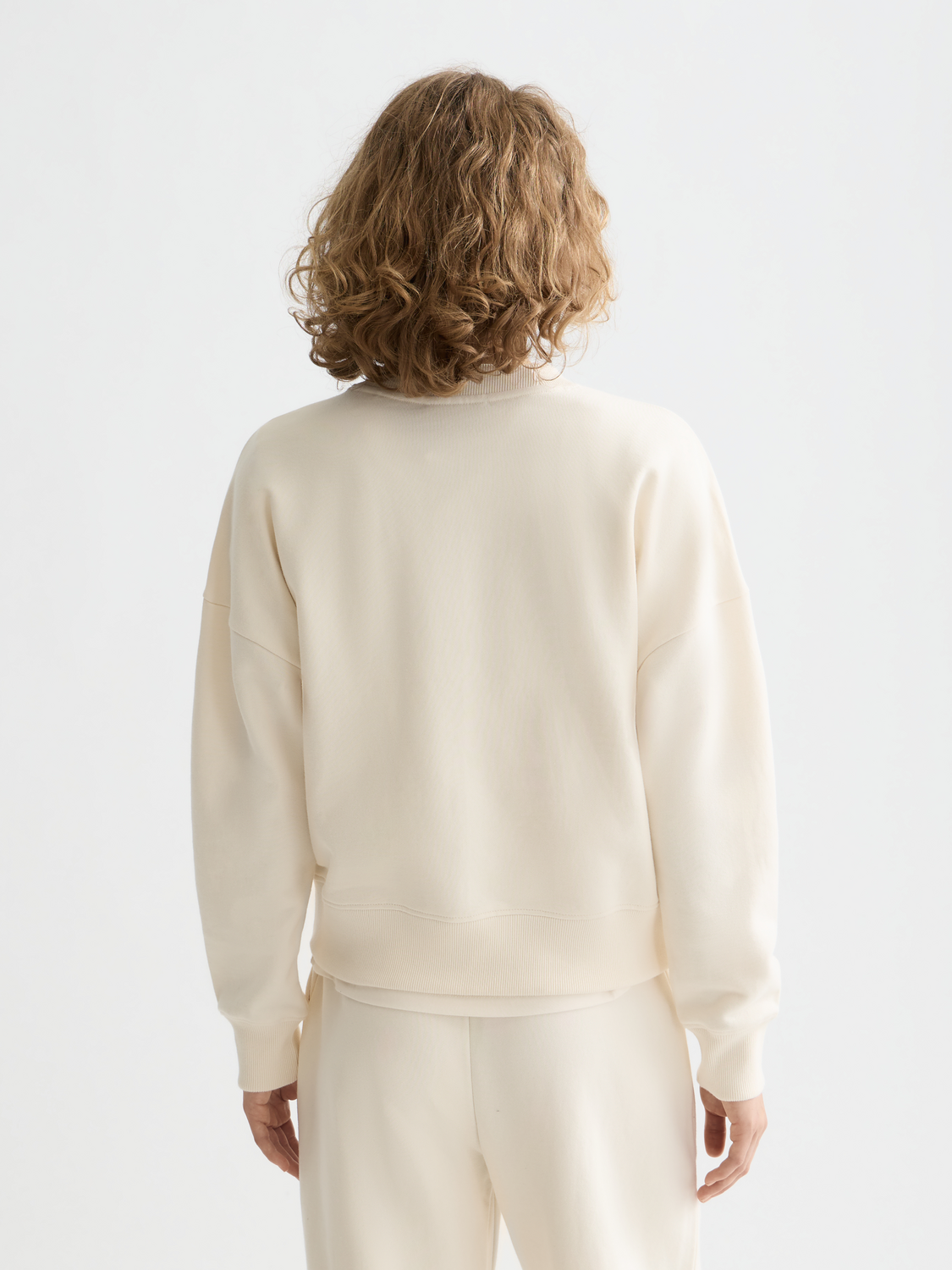 Embroidered logo sweatshirt