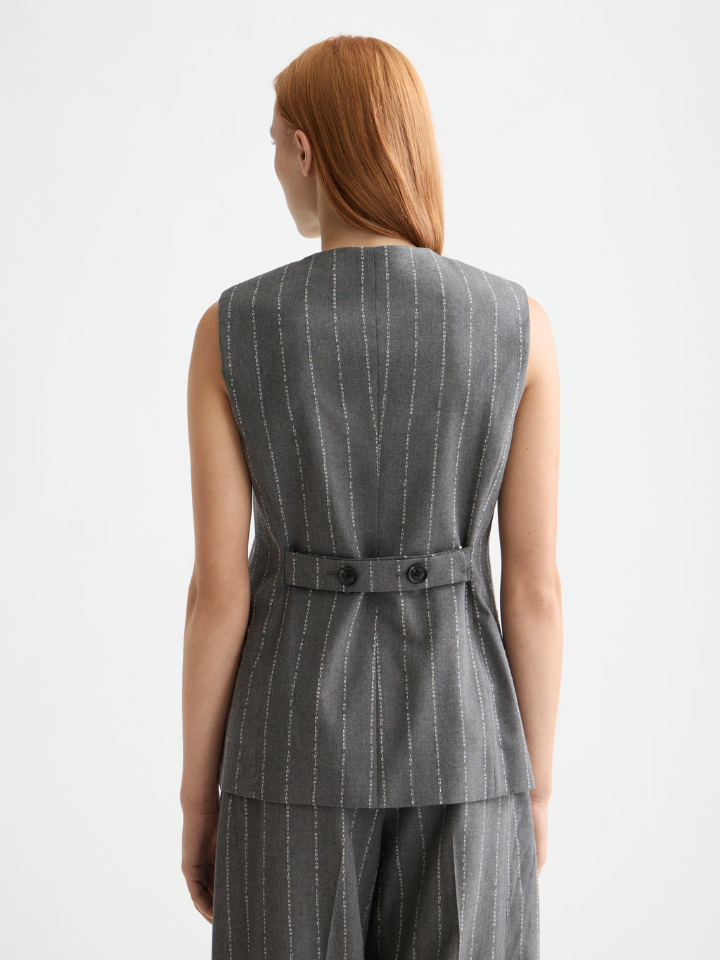 Pinstripe Waistcoat