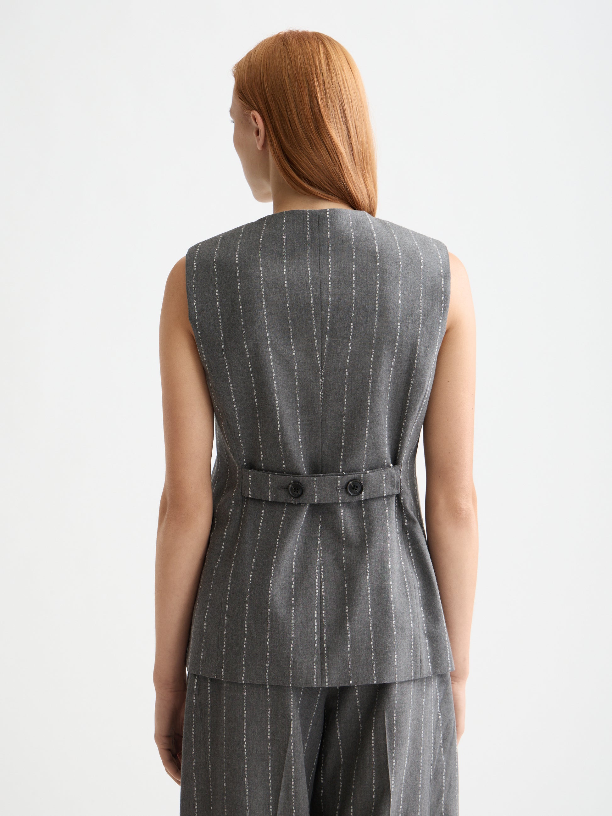 Pinstripe Waistcoat