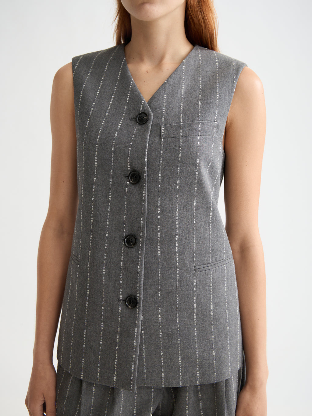 Pinstripe Waistcoat