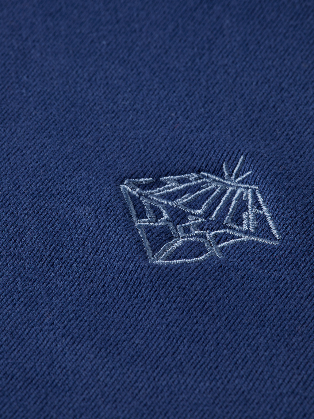 Embroidered logo relaxed fit sweatshirt