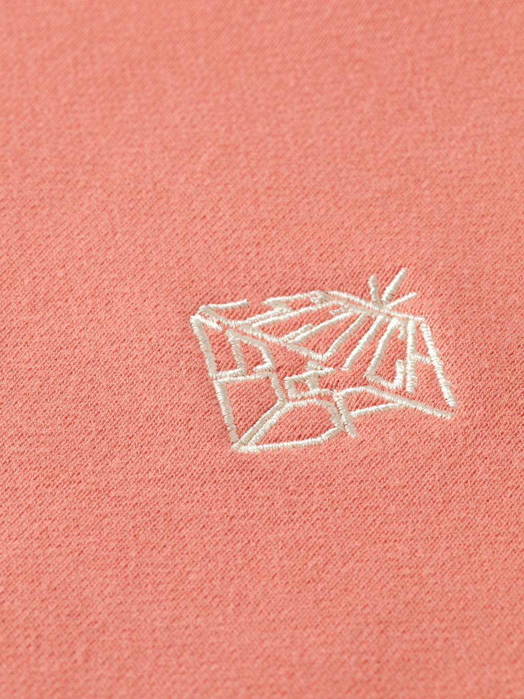 Embroidered logo relaxed sweatshirt - CANYON CLAY