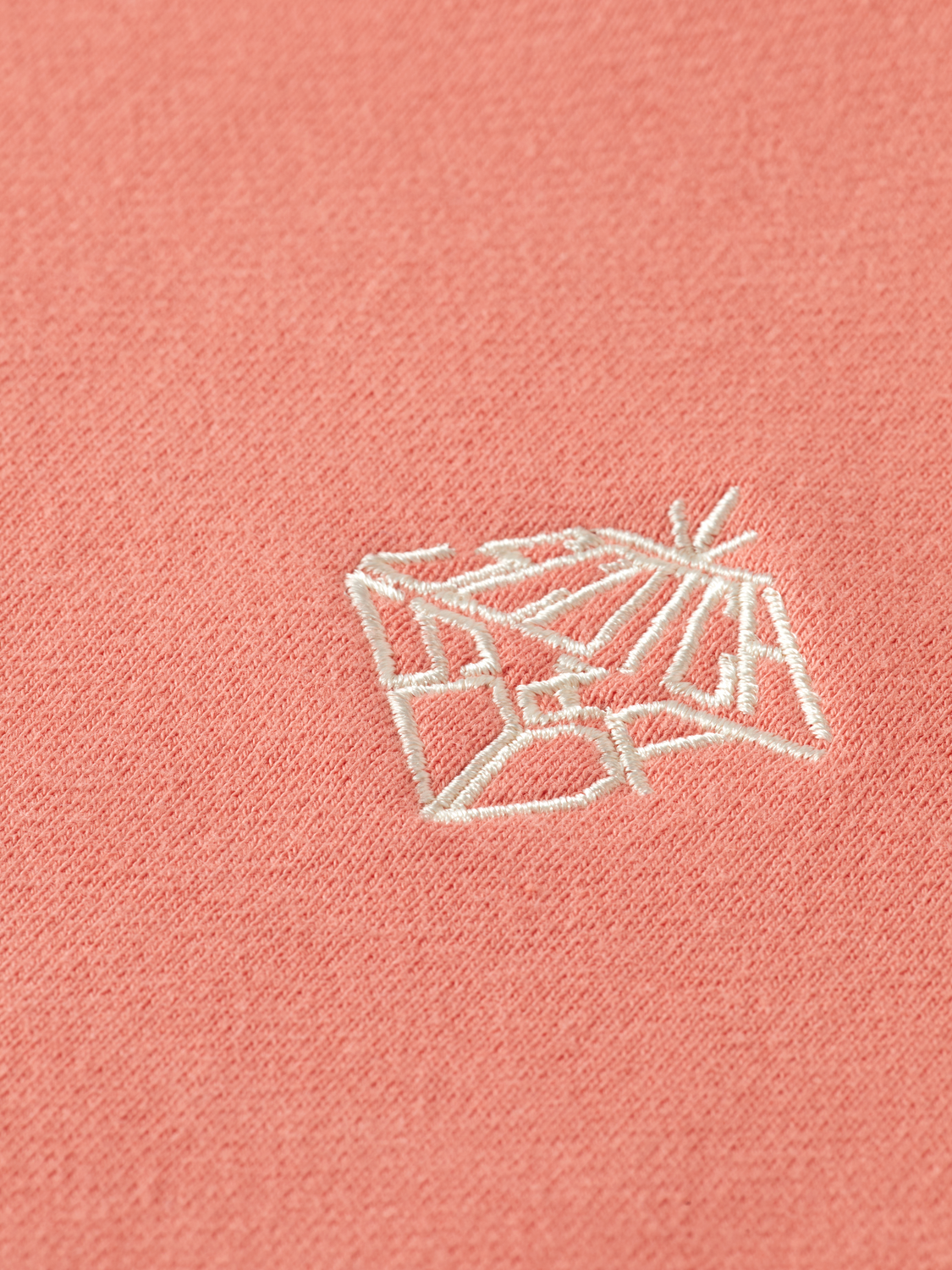 Embroidered logo relaxed sweatshirt - CANYON CLAY